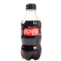 Coca-Cola 可口可乐 零度可口可乐300ML*4瓶无糖饮料小瓶装夏季饮料碳酸饮品
