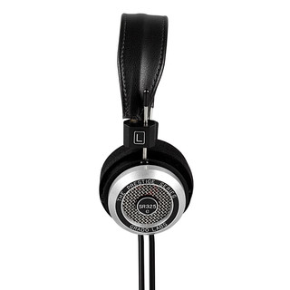GRADO 歌德 SR325e 耳罩式头戴式动圈有线耳机 银黑色 3.5mm