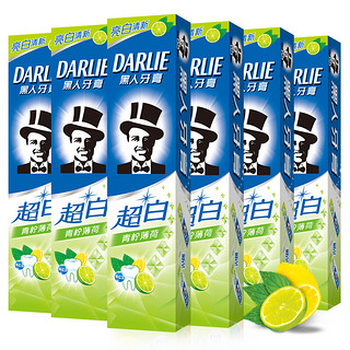 DARLIE 好来 超白青柠薄荷牙膏 140g*6