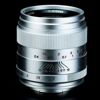 ZHONGYI OPTICAL 中一光学 35mm F2.0 广角定焦镜头 宾得PK卡口 银色 55mm