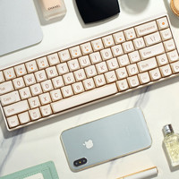 洛斐 OE902 69键 多模无线机械键盘 豆腐 GATERONE红轴 无光 热插拔