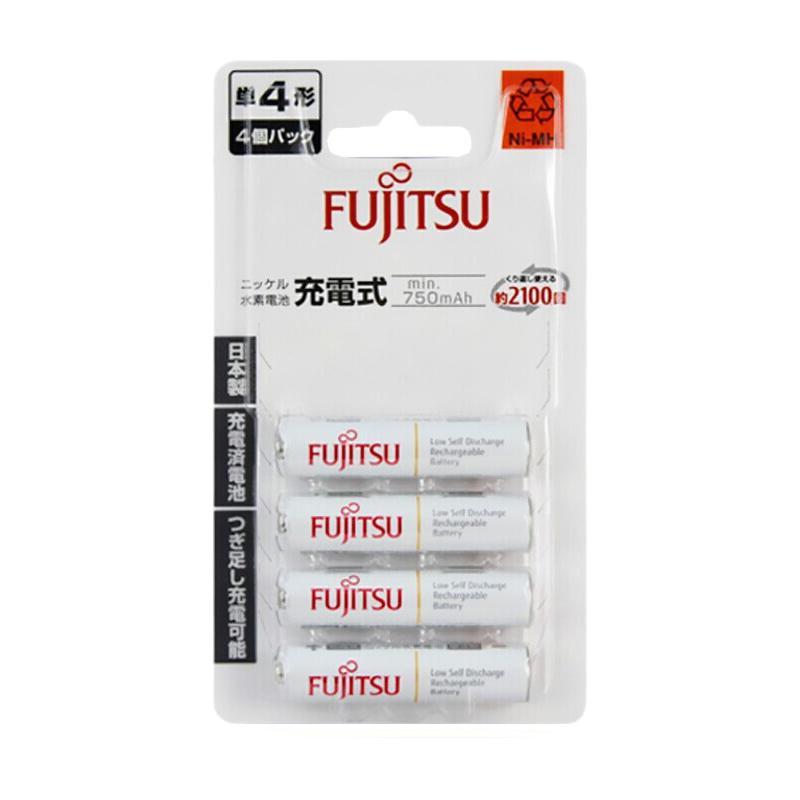 FUJITSU 富士通 HR-4UTC(4B) 7号镍氢充电电池 1.2V 750mAh 4粒装