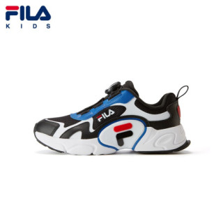 Fila斐乐男童运动鞋21夏季新款女大童休闲时尚网面儿童跑步鞋子黑色 斐乐白 Bw 39码 内长24 5cm 报价价格评测怎么样 什么值得买