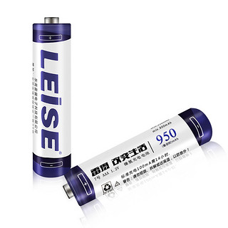 leise 雷摄 7号镍氢充电电池 1.2V 950mAh 4粒装