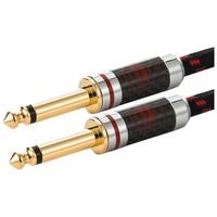 Yosemay 金枪鱼 SM-05 6.5mm接口 音频线缆 红黑色 1米