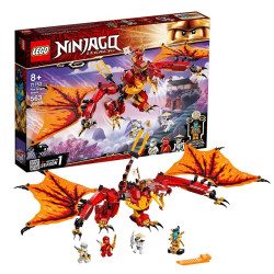 lego乐高幻影忍者系列71753凯的火焰飞龙