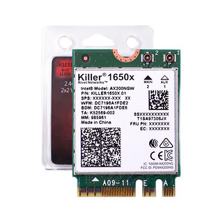 gxlinkstar killer1650X 3000M PCI-E无线网卡 WiFi 6