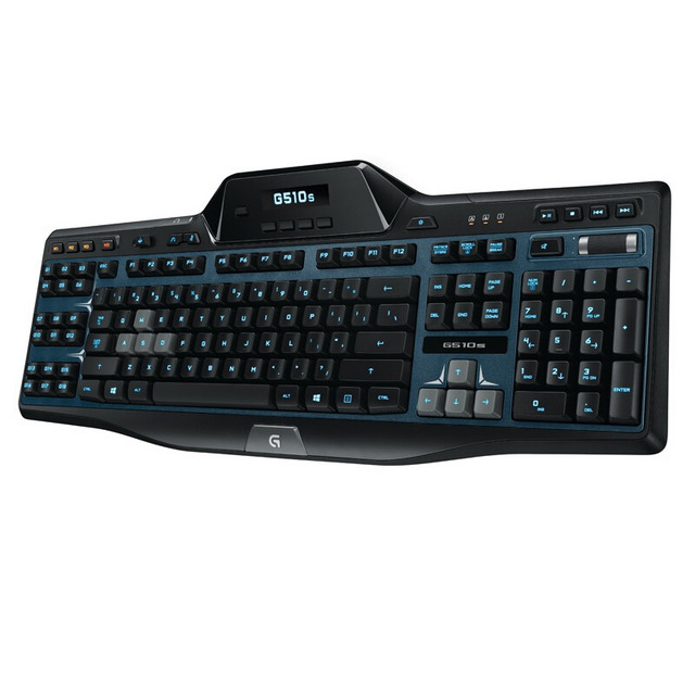logitech 罗技G510s 140键有线薄膜键盘蓝色混光【报价价格评测怎么样