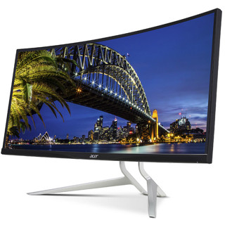 acer 宏碁 XR341CK 34英寸 IPS 曲面 显示器(3440×1440、75Hz）