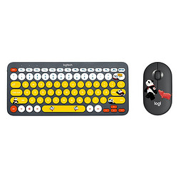 logitech 罗技 K380 无线键盘+Pebble 无线鼠标 键鼠套装 熊猫滚滚