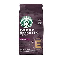 STARBUCKS 星巴克 深度烘焙浓缩咖啡豆 200g