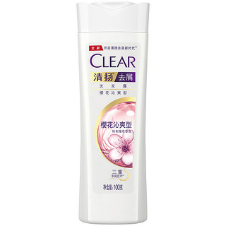 CLEAR 清扬 去屑洗发露 樱花沁爽型 100g