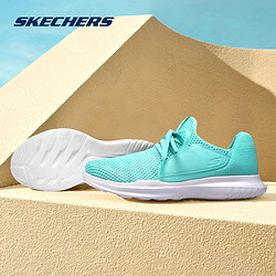 SKECHERS 斯凯奇 女鞋夏轻便网布一脚蹬透气健步鞋时尚运动鞋14818