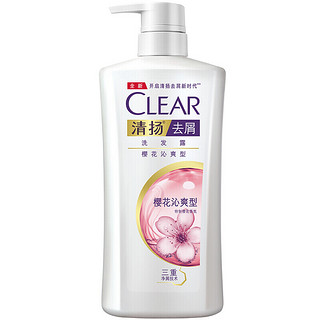 CLEAR 清扬 去屑洗发露 樱花沁爽型 500g*2