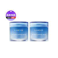 LANEIGE 兰芝 LΛNEIGE 兰芝 免洗睡眠面膜 70毫升*2 经典蓝色款 夜间修护