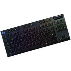 logitech 罗技 G913 TKL 双模无线机械键盘 黑色 GL C 机械轴 RGB