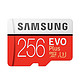  SAMSUNG 三星 MicroSD存储卡 TF卡红卡 256GB　