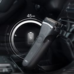 braun 博朗 德国精工3系银炫升级款全身水洗电动剃须刀刮胡刀