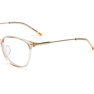 LOOK眼镜 女士板材光学眼镜架 #08亮透明茶色