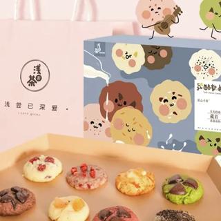 浅茶家 乳酪软曲奇组合装 8口味 24枚