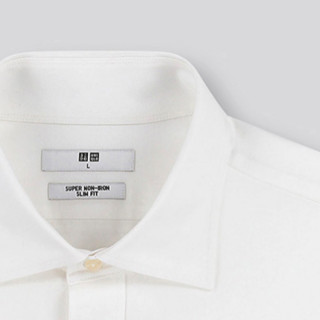 UNIQLO 优衣库 男士长袖衬衫 427170 白色 S