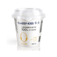 CLASSY·KISS 卡士 香蕉味低温酸奶 110g*6杯