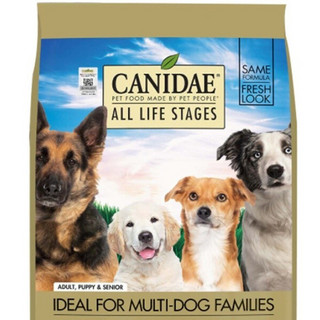 Canidae 卡比 Life Stages全阶系列 四种肉全犬全阶段狗粮 19.9kg