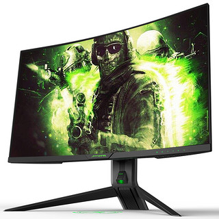 ANTGAMER 蚂蚁电竞 ANT321QC 31.5英寸 VA 曲面 FreeSync 显示器（2560×1440、144Hz、90%DCI-P3）