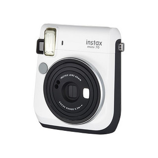 FUJIFILM 富士 INSTAX mini70 拍立得 (86x54mm) 皓月白 实用套餐