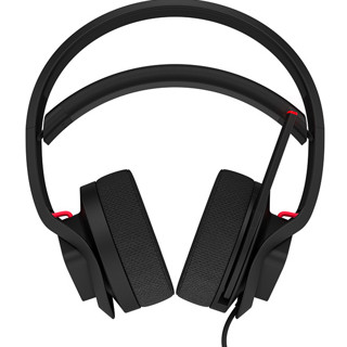 HP 惠普 3XT27AA 耳罩式头戴式有线耳机 黑色 3.5mm/USB口