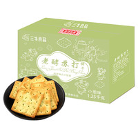 三牛 老酵苏打饼干 小葱味 1.25kg