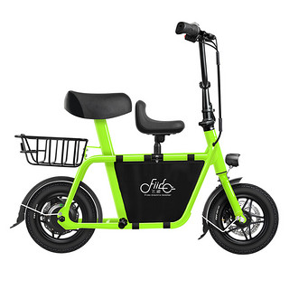 FIIDO Q1 电动自行车 TDT003Z 36V10.4Ah锂电池 草木绿 豪华版