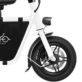 FIIDO Q1 电动自行车 TDT003Z 36V10.4Ah锂电池 象牙白 豪华版
