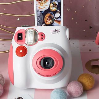 INSTAX MINI 7S 手账礼盒版 拍立得 冬日红（86x54mm）