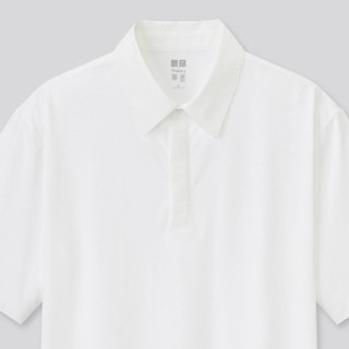 UNIQLO 优衣库 X Theory AIRism 男士短袖POLO衫 437819 白色 L