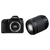 Canon 佳能 EOS 80D APS画幅 数码单反相机 黑色 18-200mm F3.5 II VC 长焦变焦镜头 单镜头套机