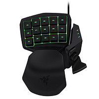 RAZER 雷蛇 塔洛斯魔蝎 18键 有线薄膜键盘 黑色 单光