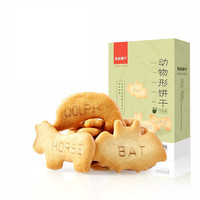 BESTORE 良品铺子 动物形饼干 牛奶味 60g