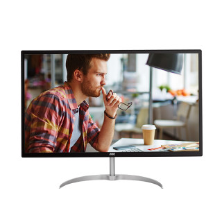 aoc冠捷a24833238英寸商用一体机黑色赛扬3865u核芯显卡8gb256gbssd