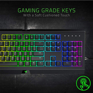 RAZER 雷蛇 RZ03-02260200-R3U1 104键 有线机械键盘 黑色 混光