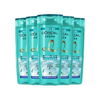 L'OREAL PARIS 巴黎欧莱雅 透明质酸水润去屑洗发露 倍爽型 400ml*12