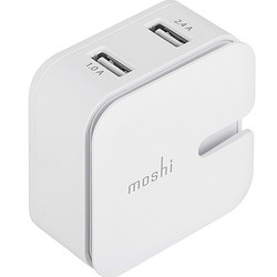 moshi 摩仕 Moshi摩仕Rewind2充电器iPhone苹果手机通用iPad双口usb充电头