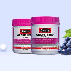 swisse葡萄籽_swisse 斯维诗 葡萄籽营养片 300粒*2瓶多少钱-什么值得