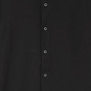 UNIQLO 优衣库 AIRism 男士短袖衬衫 425770 黑色 XS