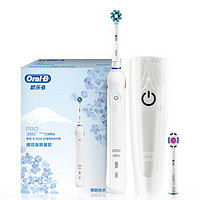 Oral-B 歐樂B P3000 電動牙刷 櫻花白 2支刷頭+旅行盒