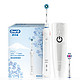 PLUS会员：Oral-B 欧乐-B P3000 电动牙刷 樱花白 2支刷头+旅行盒