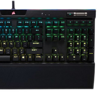 USCORSAIR 美商海盗船 K95 RGB PLATINUM 110键 有线机械键盘 黑色 Cherry银轴 RGB