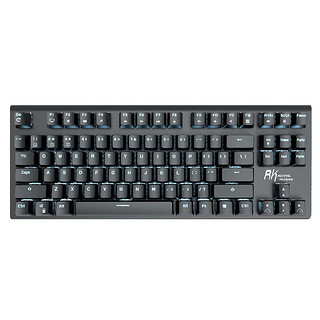 ROYAL KLUDGE G87 87键 有线机械键盘 黑色 Cherry青轴 单光