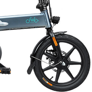 FIIDO D2 电动自行车 TDR004Z 36V7.5Ah锂电池 灰色 单速版