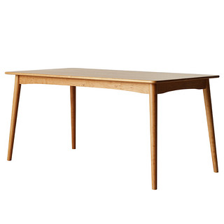 星木諾 餐桌椅组合实木樱桃木北欧小户型日式长方形桌子现代简约吃饭桌子 1.2M餐桌